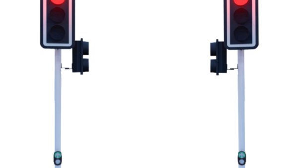 Solar Pedestrian Traffic Lights